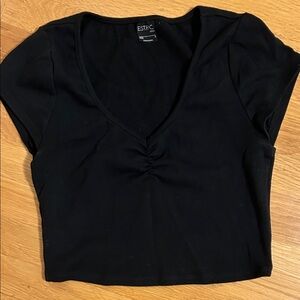 PacSun Black Crop Top